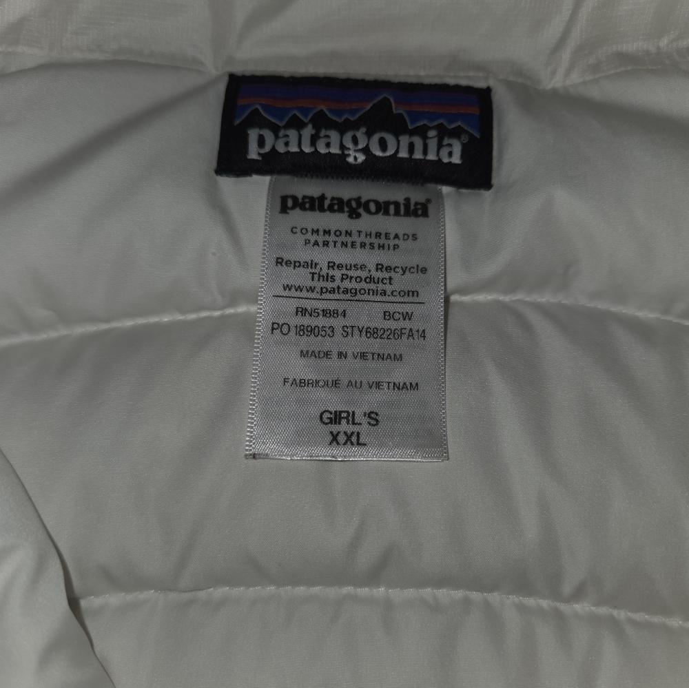 Girls' Patagonia Down Sweater Vest  Size XXL - Picture 5 of 6